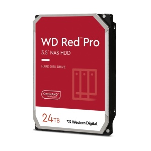 HDD intern WD Red Pro 24TB 3.5" 7200 RPM 512 MB