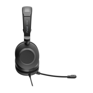 HEADSET AXTEL ONE UC35 STEREO HD AXH-ONE , Corded, Plug&Play USB / 3.5mm Jack Headset Conectivity USB-A, USB-C; Jack / with STEREO HD . Speaker Size has 40 mm / Passive noise reduction : STRONG / Vegan Leather - Img 3