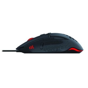 Kit Gaming Serioux Tobis 3 in 1, Tastatura de gaming, 104 taste, 7 taste Anti-ghosting, design slim, iluminare rainbow, structura metalica + taste negre, suport telefon, cablu USB 1.5M PVC, plug and play; Mouse gaming, senzor Sunplus 192, 1000-6400 DPI, - Img 4