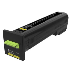 LEXMARK 72K20Y0 laser toner galben return program ,capacitate 8 k pagini, compatibilitate CS820de / CS820dte / CS820dtfe / CX820de / CX820dtfe / CX825de / CX825dte / CX825dtfe / CX860de / CX860dte / CX860dtfe