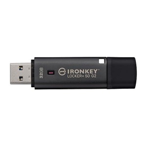 Memorie USB Flash Drive Kingston 32GB IronKey Locker+ 50 G2