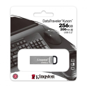 Memorie USB Flash Drive Kingston, DataTraveler Kyson, 256GB, USB 3.2 - Img 3