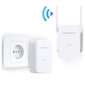 Mercusys Kit Powerline Wi-Fi Gigabit AV1000 MP510 KIT, Standarde si protocoale: HomePlug AV2, IEEE 802.3, IEEE 802.3u, IEEE802.11b/g/n, Tehnologie de modulare: OFDM (PLC), Securitate wireless: WPA-PSK / WPA2-PSK, WPA / WPA2, criptare WEP, Dimensiuni: - Img 3