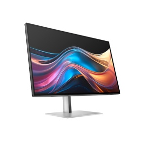 Monitor 27" HP Series 7 Pro 727pq, LED, IPS, QHD 2560x1440, 16:9, 4- sided borderless, 5 ms, 400 cd/m², 2000:1 static, 178°/178°, 3x USB Type-A 10Gbps/ 1x DP 1.4/1x DP 1.4 out / 1x HDMI 2.0/ 2x USB Type-C 10Gbps, Swivel: ±45°; Tilt: -5 to +20°; Pivot - Img 2