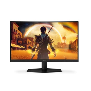 Monitor Gaming AOC C24G42FE, 24", 1920 x 1080 pixeli, Black, Red, 3 ani Garantie