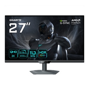 Monitor Gaming Gigabyte G27Q20 EK, Panel Size: 27" SS IPS, Panel Backlight/Type: EDGE, Display Surface: Non-glare type, Color Saturation: 94% DCI-P3 / 123% sRGB, True Resolution: 2560 x 1440 (QHD), Brightness: 350 cd/m2 (TYP), Contrast Ratio(Max): 1000.1