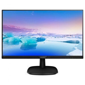 Monitor Philips 23.8" 243V7QJABF/00, Diagonal (inch): 23.8, Diagonal (cm): 60.5, Aspect ratio: 16:9, Panel: IPS, Resolution: 1920x1080, Refresh Rate: 75Hz, Response time GtG: 4ms, Brightness (max): 250 cd/㎡, Contrast (static) : 1000:1, Contrast - Img 3