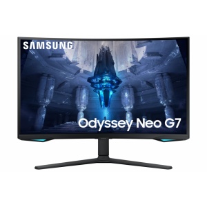 Monitor Samsung 32" LS32BG750NPXEN, Curvature: 1000R, Diagonal (inch): 32, Diagonal (cm): 81, Aspect ratio: 16:9, Panel: VA, Resolution: 3840x2160, Refresh Rate: 165Hz, Response time GtG: 1ms, Brightness (max): 350 cd/m², Contrast (static) : 1M:1,