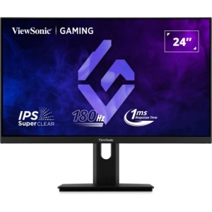 Monitor ViewSonic 23.8" XG24G1, Diagonal (inch): 23.8, Diagonal (cm): 60, Aspect ratio: 16:9, Panel: IPS, Resolution: 1920x1080, Refresh Rate: 180Hz, Response time MPRT: 1ms, Brightness (max): 300 cd/m², Contrast (static) : 1000:1, Contrast (dynamic):