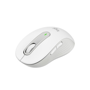 Mouse wireless Logitech Signature M650, rezolutie 2000 DPI, dimensiuni 10.71 x 6.18 x 3.78 cm, alb