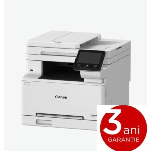 Multifunctional color Canon i-SENSYS MF664Cdw, Tehnologie: Laser, Format: A4, Functii: Print, copy, scan, Viteza printare max: 25ppm, Rezolutie 600x600dpi, max 1,200 × 1,200 dpi, Limbaje printare: UFR II, PCL 6, Duplex, copiere: viteza: 25ppm, Rezolutie: - Img 2