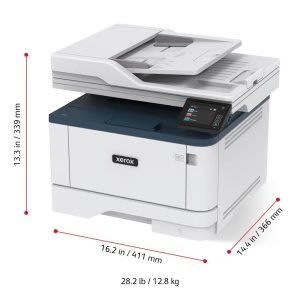 Multifunctional laser mono Xerox Workcentre B305V_DNI, (Tiparire, Copiere, Scanare)Dimensiune: A4, Viteza: 40 ppm, Duplex, Rezolutie: 600X600 dpi, Procesor: 1 Ghz, Memorie: 512mb, Alimentare cu hartie standard: 250 coli, ADF, Limbaje de imprimare: PCL