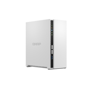 NAS QNAP 233 2-Bay, CPU ARM 2.0GHz Quad core, RAM 2GB, HDD 2.5"/3.5" SATA 6Gbps (neincluse), LAN: 1 GigaLan, USB3.2 Gen1: 1 USB2.0: 1, tower, adaptor alimentare, garantie 2 ani