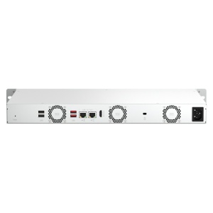 NAS QNAP 464eU 4-Bay, CPU Intel Celeron N5105/N5095 4-core/4-thread processor (burst max. 2.9 GHz), RAM: 8GB DDR4 (not expandable), HDD: 2.5"/3.5" SATA 6Gbps (neincluse), LAN: 2 x 2.5GbE (2.5G/1G/100M/10M), 2 x M.2 2280 PCIe, USB3.2 Gen2: 2 x Type A USB - Img 3