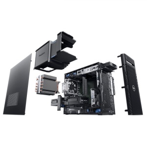 Precision 3680 Tower CTO BASE 1000W, Intel I9-14900K, 32GB RAM, 1TB SSD, 2X2TB HDD, Nvidia RTX 2000 Ada, Windows 11 Pro - Img 4