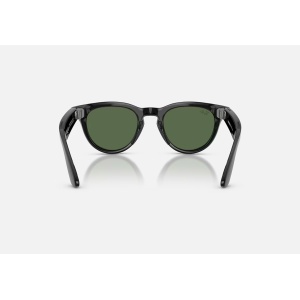 RayBan Meta HEADLINER Low Bridge Fit - Shinny Black - G-15 Green GEN2 - Img 4