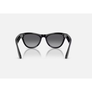 RayBan Meta SKYLER High Bridge Fit - Shinny Black - Graphite Gen2 - Img 4