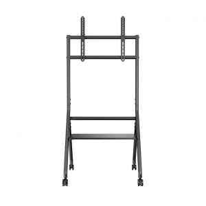 Stand TV mobil Serioux 13E-46FW, dimensiuni: 725x635x1615mm, compatibilitate dimensiune ecran: 37""-86"", VESA: 200x200, 300x200, 400x200, 300x300, 400x300, 400x400, 600x400, greutate maximă suportata: 80 kg, greutate maximă suportata raft: 10 kg - Img 2
