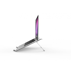 Suport laptop Serioux, SRXNCPU2, material aluminiu, dimensiune deschisă: 190x250x4mm,dimensiune pliată: 60 x 250 x 4mm, grosime: 4mm, greutate: 180g, dimensiune compatibilă: până la 15.6 ", culoare argintiu, 4 unghiuri ajustabile - Img 5