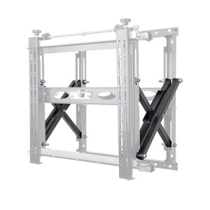 Suport perete cu pop-out B-Tech pentru ecrane cu diagonale intre 42"-120", greutate maxima suportata 125kg, VESA min. 200x100, VESA max. 400x400, distanta maxima de la perete 29.3 cm, sistem Push to open/push to close, se poate monta atat pe perete cat - Img 4
