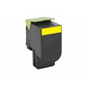Toner Lexmark 80C2XYE, yellow, 4 k, CX510de , CX510de Statoil ,CX510dhe , CX510dthe