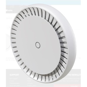 Wireless Access Point Mikrotik CAPGI-5HAXD2HAXD, Procesor: IPQ-6010 1.8 GHz, 128 Mb NAND, 2 x GB ports, Tensiune alimentare: 18 - 57V DC, PoE In: 802.3af/at, Dimesiuni: 228 x 48mm, Consum max: 28W, Licenta RouterOS: L4, PoE Out: 802.3af/at, Standard - Img 2