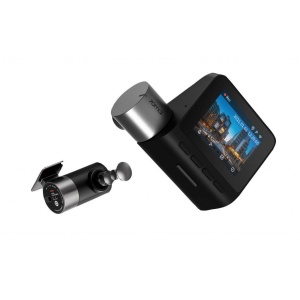 Xiaomi Camera auto 70mai Dash Cam Pro Plus+ A500S-1, Set 2 camere auto fata + spate RC06, Rezolutie 1944p, Ecran 2.0" IPS, GPS, Wi-Fi