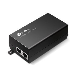 "2.5G PoE+ Injector Adapter PORT: 1× 2.5G PoE Port, 1× 2.5G Non-PoE Port SPEC: 802.3at/af Compliant, Data and Power Carried over The Same Cable Up to 100 Meters, Plastic Case, Pocket Size"