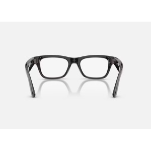 23 Ray-Ban Meta Blayzer Optics Gen 2 AI Glasses Shiny Transparent Black/Demo RW7001 8526 54 - Img 4