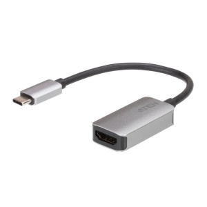 Adaptor Aten USB Type C to HDMI 4K UC3008A1-AT. Versiune USB: 3.2 Gen 1 (3.1 Gen 1), Conector USB: USB tip-C, Gen conector USB: Tată. Culoarea produsului: Argint. Alte sisteme de operare suportate: Android, iOS. Greutate: 20 g, Lungime cablu USB: 0,154