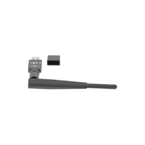 Adaptor USB placă rețea wireless NC-0150-WE N150, 1x antenă externă