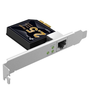 Adaptor wireless TP-Link, TX201, 2.5 Gigabit PCIe, Standarde și Protocoale: IEEE 802.3, IEEE 802.3u, IEEE 802.3ab, IEEE 802.3bz, IEEE 802.3x, Interfata: 1× PCI Express 2.1 x 1, 1× RJ45 Gigabit/Megabit Port, Dimensiuni: 120.8 × 98.2 × 21.5 mm. - Img 2