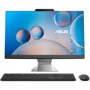All-in-One ASUS, A3402WVAK-WPC1020, 23.8-inch,FHD (1920 x 1080) 16:9, Non-touch screen, Intel® RPL-R Core™ 3 Processor 100U 1.2 GHz (10MB Cache, up to 4.7 GHz, 6 Cores), 8GB DDR5 SO-DIMM,256GB M.2 NVMe™ PCIe® 4.0 SSD,Built-in array microphone, Built-in