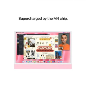 Apple iMAC 24" Retina 4.5k/ Apple M4 (CPU 10-core, GPU 10-core, Neural Engine16-core)/24GB/512GB - Pink - INT KB (2024) - Img 3