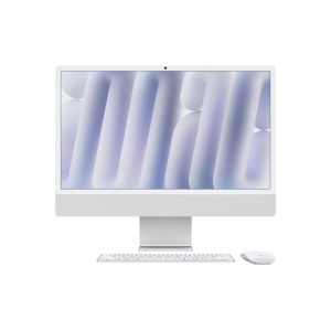 Apple iMAC 24" Retina 4.5k/ Apple M4 (CPU 10-core, GPU 10-core, Neural Engine16-core)/24GB/512GB - Silver - INT KB (2024)