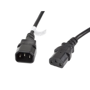 Cablu IEC 320 C13 C14 3 m VDE negru