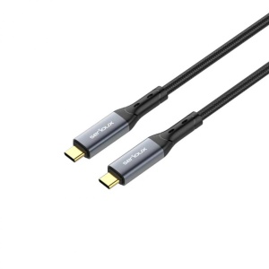 Cablu Serioux USB-C la USB-C, viteza transfer 40Gbs, lungime cablu 100cm, iesire video 8K@60HZ sau Dual 4k@60hz, negru - Img 6