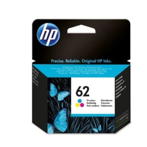 Cartus cerneala HP C2P06AE, Nr. 62, Culoare: Cyan, Magenta, Yellow, , Capacitate: 165 pagini(incarcare 5%), Compatibilitate: Hp Envy 5540 / 5541 / 5542 / 5544 / 5546 / 5548 / 5640 / 5642 / 5644 / 5646 / 7640 / 7643
