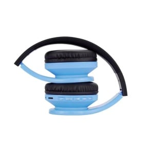 Casti Gaming Head-band PowerLocus P1Kids, Wireless/Wired, Albastru - Img 2