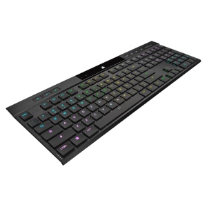 CORSAIR K100 AIR WIRELESS RGB ULTRA-THIN MECHANICAL, negru Full Key (NKRO) with 100% Anti-Ghosting Supported in iCUE Profiles up to 50 Wired Connectivity USB 3.0 or 3.1 Type-A Key Switches CHERRY MX ULTRA LP TACTILE Autonomie baterie de pana la 50 de - Img 1