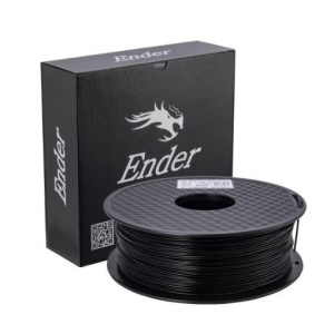 CREALITY ENDER PLA 3D Printer Filament, Black, 1KG, Printing temperature: 200, Filament diameter: 1.75mm, Tensile strength: 60MPa, Size of filament wheel: Diameter 200mm, height 70mm, hole diameter 56mm. - Img 1
