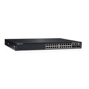 Dell EMC Switch N3224T-ON, 24x1G RJ-45, 4x10G SFP+, 2x100G QSFP28, 1xAC PSU, IO/PS, OS6, 3Yr ProSupport + NBD