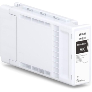 Epson Matte Black Ultrachrome XD3, cerneala T50U8, Capacitate: 350ml.