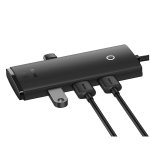 Hub extern Baseus Lite 1m, negru - Img 2
