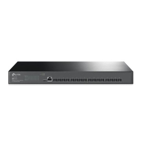 "JetStream™ 16-Port 10GE SFP+ L2+ Managed Switch PORT: 16× 10G SFP+ Slots, RJ45/Micro-USB Console Port SPEC: 1U 19-inch Rack-mountable Steel Case FEATURE: Integration with JetStream™ SDN Controller, Static Routing, OAM, sFlow, DDM, 802.1Q VLAN, QinQ,