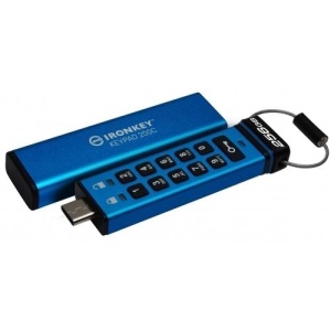 Kingston Ironkey Keypad 200C, 8GB, Blue - Img 3