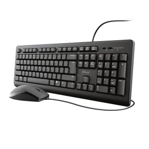 Kit tastatura + mouse Trust Primo, wired, negru - Img 3