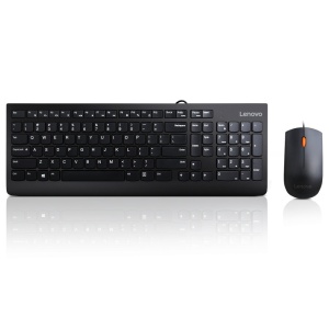 Lenovo 300 USB Combo Keyboard & Mouse, Senzor mouse: Optic, Rezolutie (dpi): 1600 dpi, Tipul conexiunii: USB, Lungime/Tip cablu: 1.80m, Culoare: Negru, Dimensiune: Mouse - 34 mm (1,33 inchi), tastatură - 20 mm x Mouse - 63 mm (2,44 inchi), tastatură - - Img 8