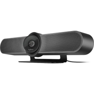 Logitech WebCam MeetUp 4K, Bluetooth, Difuzoare incorporate, telecomanda, negru - Img 3