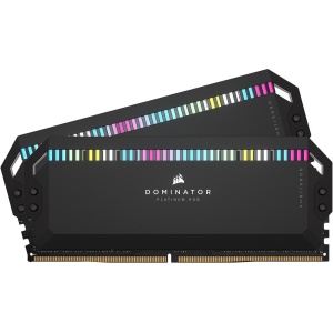 Memorie RAM CORSAIR DIMM DOMINATOR PLATINUM 32GB(2x16)6000MHz DDR5 CL30,1.40V XMP 3.0 BLACK